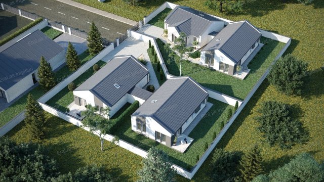 Eladó ikerház, Nyúlon 77 M Ft, 4 szobás / költözzbe.hu