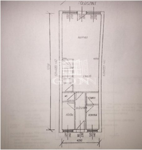 Eladó sorház, Örkényen 25 M Ft, 1+2 szobás