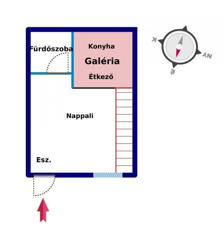 Kiadó téglalakás, albérlet, Debrecenben 290 E Ft / hó, 1 szobás