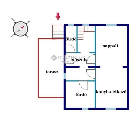 Eladó családi ház, Dunabogdányban 65 M Ft, 4+1 szobás