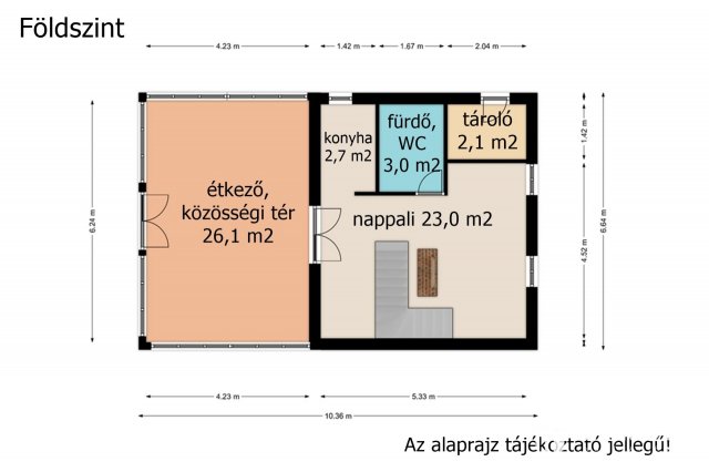 Eladó nyaraló, Szarvason 75 M Ft, 2+1 szobás