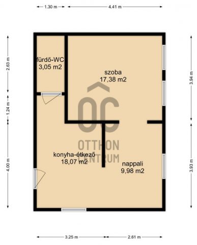 Eladó családi ház, Barcson 10.5 M Ft, 2 szobás