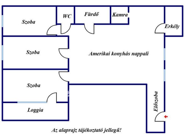 Kiadó téglalakás, albérlet, Szegeden 250 E Ft / hó, 3+1 szobás