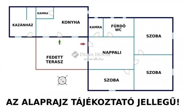 Eladó családi ház, Monoron 71.9 M Ft, 4 szobás