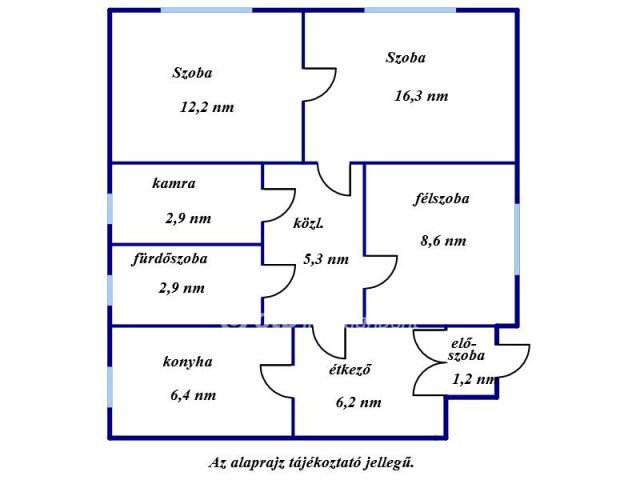 Eladó családi ház, Törökszentmiklóson 16.1 M Ft, 2+1 szobás