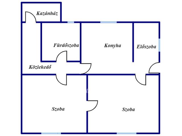 Eladó családi ház, Berettyóújfaluban 27.5 M Ft, 2 szobás