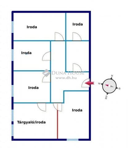 Kiadó iroda, Pécsett 622 E Ft / hó / költözzbe.hu