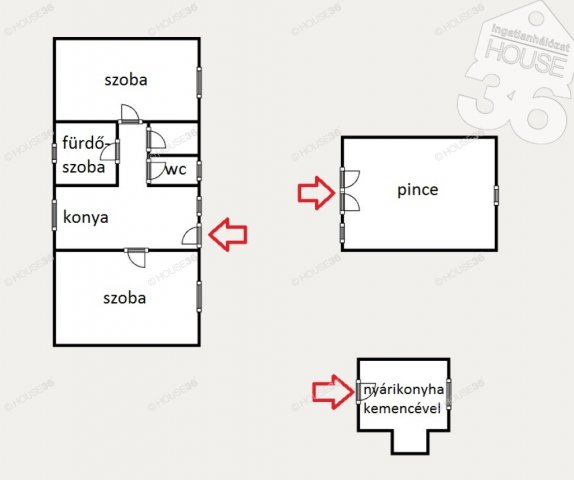 Eladó mezogazdasagi ingatlan, Kecskeméten 21.5 M Ft, 2 szobás