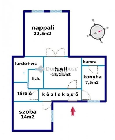 Eladó téglalakás, Budapesten, X. kerületben 62 M Ft, 2 szobás