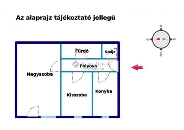 Eladó téglalakás, Kaposváron 23.5 M Ft, 1+1 szobás