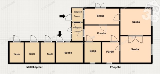 Eladó családi ház, Orgoványon 13 M Ft, 3 szobás