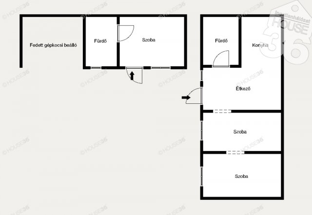 Eladó családi ház, Kecskeméten 26.5 M Ft, 3 szobás