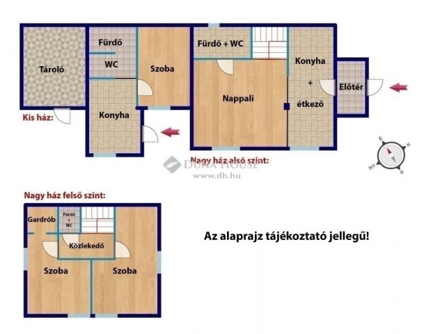 Eladó családi ház, Budapesten, XVIII. kerületben 84.8 M Ft
