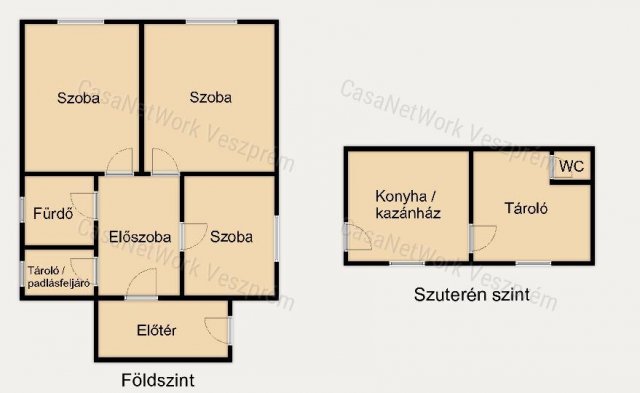 Eladó családi ház, Nagyesztergáron 40.5 M Ft, 3 szobás
