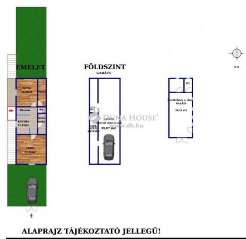 Eladó ikerház, Pilisborosjenőn 57.5 M Ft, 2 szobás