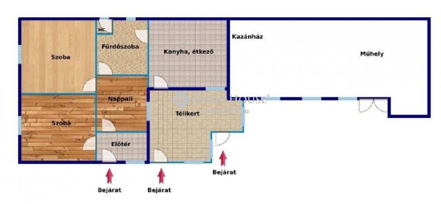 Eladó családi ház, Enyingen 21 M Ft, 3 szobás