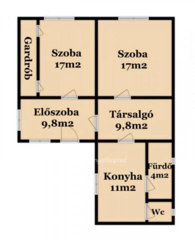Eladó családi ház, Derecskén 26.9 M Ft, 2+1 szobás