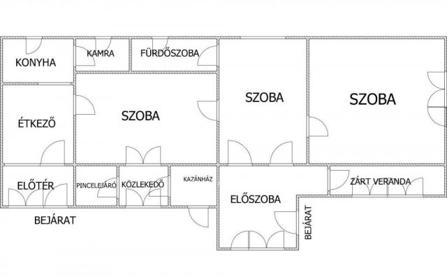 Eladó családi ház, Mezőkövesden 35 M Ft, 3 szobás