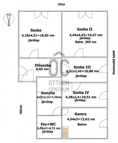 Eladó családi ház, Királyhegyesen 7.9 M Ft, 4 szobás