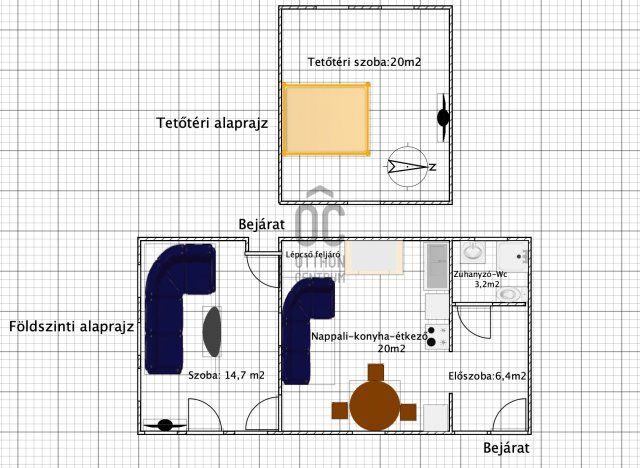 Eladó családi ház, Decsen 29.5 M Ft, 3 szobás
