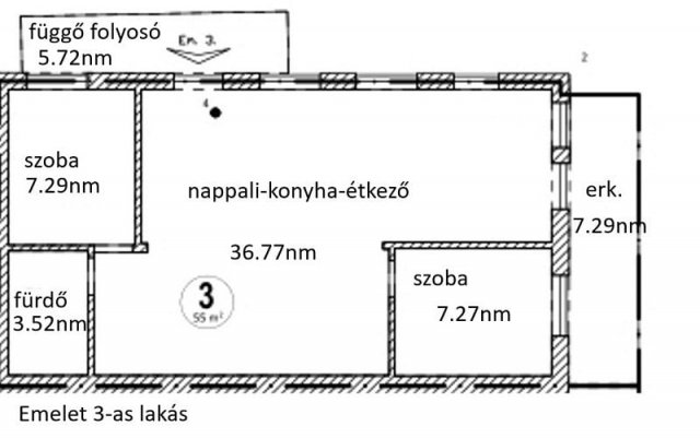 Eladó téglalakás, Diósdon 69.9 M Ft, 3 szobás