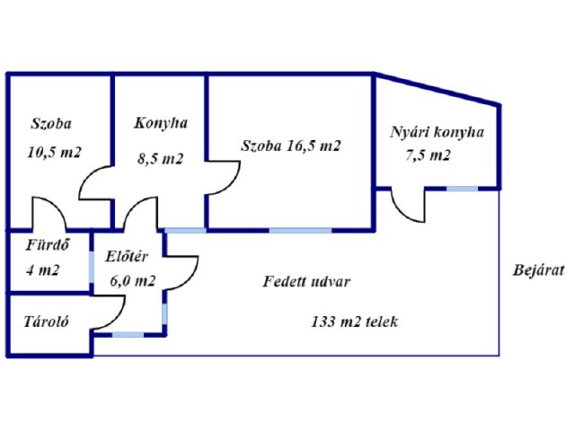 Eladó családi ház, Gyöngyösön 17.8 M Ft, 2 szobás