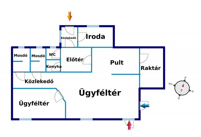 Eladó üzlethelyiség, Gátéren 21 M Ft / költözzbe.hu