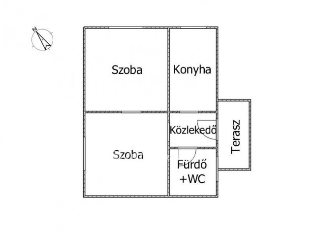 Eladó családi ház, Nyársapáton 15.9 M Ft, 2 szobás