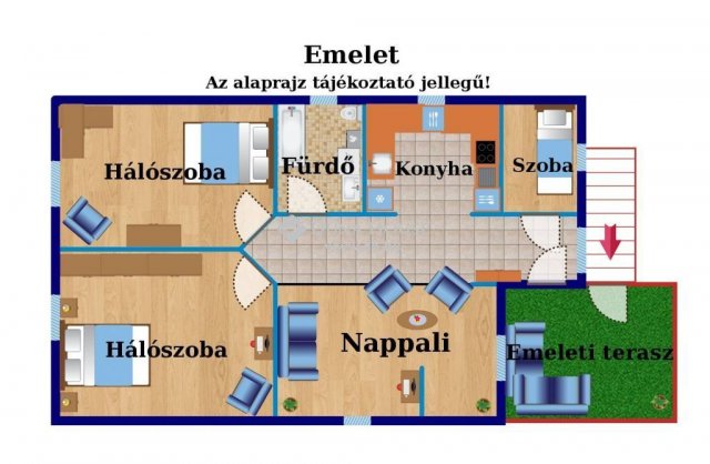 Eladó családi ház, Budapesten, XVIII. kerületben 86.9 M Ft