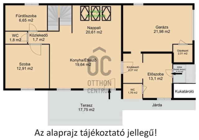 Eladó családi ház, Pakson 104 M Ft, 4 szobás