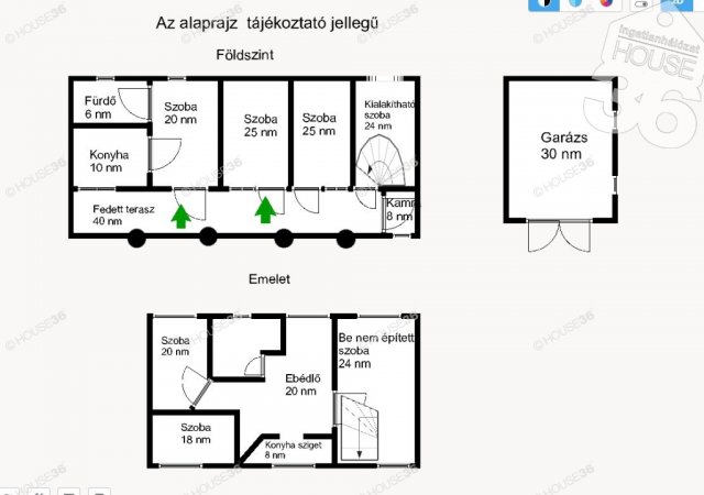 Eladó családi ház, Nagykőrösön 75.5 M Ft, 6 szobás