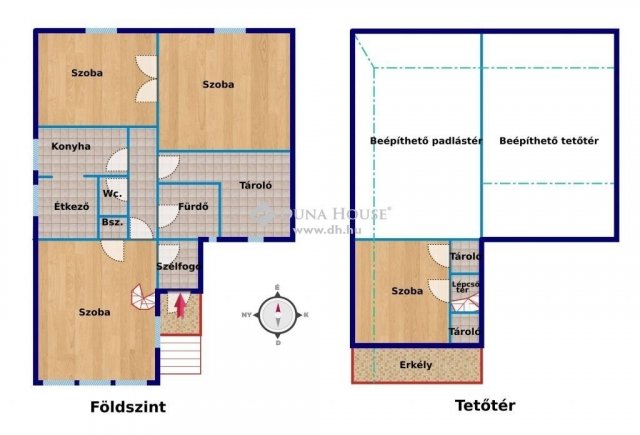 Eladó családi ház, Zalaegerszegen 44.9 M Ft, 5 szobás