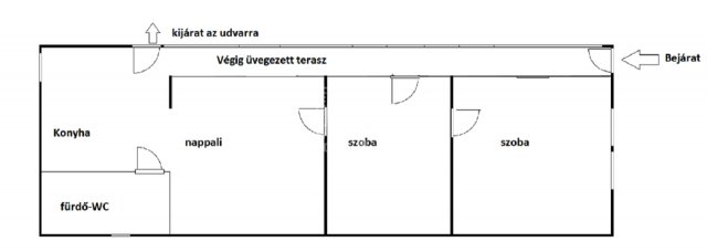 Eladó családi ház, Harkányban 39 M Ft, 3 szobás