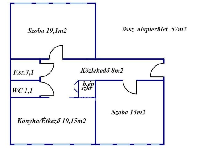 Eladó panellakás, Sárospatakon 14.7 M Ft, 2 szobás