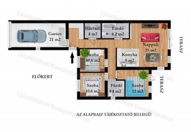 Eladó családi ház, Pécelen 118.5 M Ft, 3 szobás