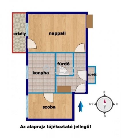 Eladó téglalakás, Veszprémben 46.8 M Ft, 2 szobás