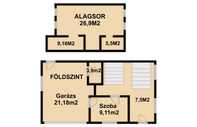 Eladó családi ház, Tatán 159 M Ft, 7 szobás