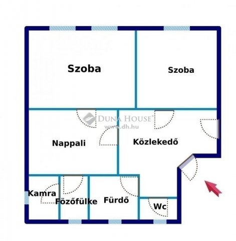 Eladó családi ház, Péterin 36 M Ft, 2 szobás