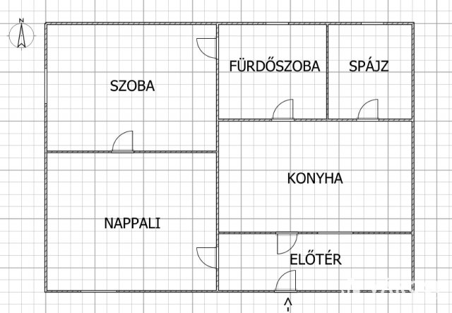 Eladó családi ház, Szentesen 15.9 M Ft, 2 szobás