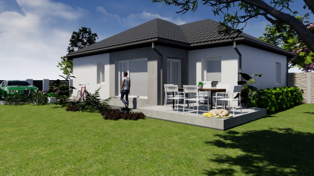 Eladó családi ház, Veszkényen 62 M Ft, 3 szobás