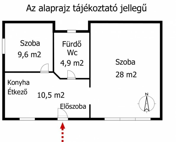 Eladó téglalakás, Budapesten, V. kerületben 88 M Ft, 2 szobás