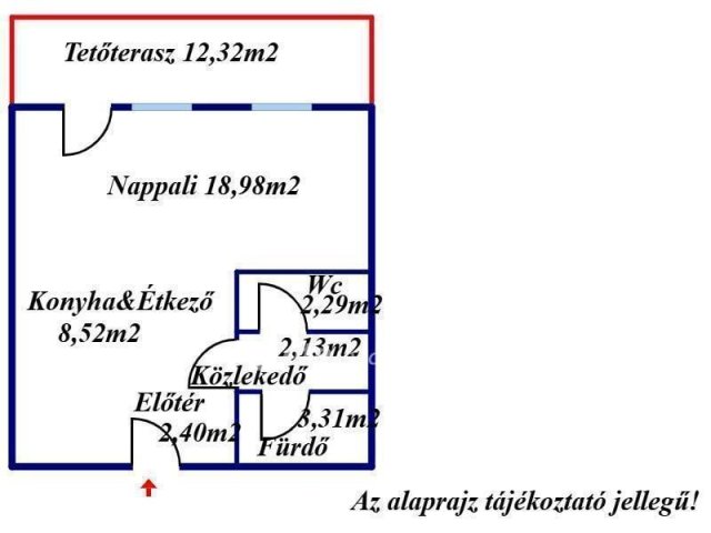 Eladó téglalakás, Kecskeméten 45.646 M Ft, 1 szobás