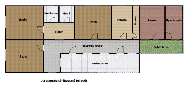 Eladó családi ház, Dömsödön 34.9 M Ft, 3 szobás