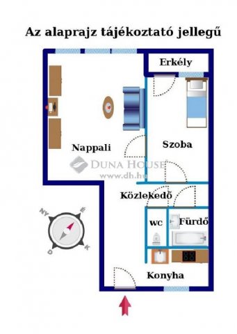 Eladó panellakás, Budapesten, X. kerületben 38.9 M Ft, 2 szobás