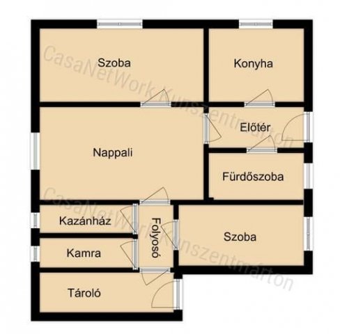 Eladó családi ház, Öcsödön 6.9 M Ft, 2 szobás