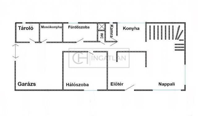 Eladó családi ház, Érden 70 M Ft, 4 szobás