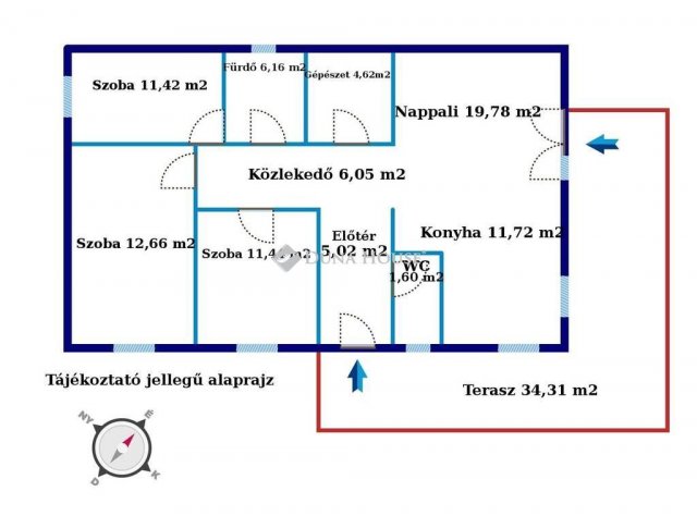 Eladó családi ház, Diósdon, Diófasor utcában 120 M Ft