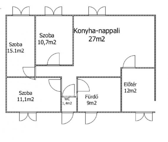 Eladó családi ház, Szegváron 24.9 M Ft, 3 szobás