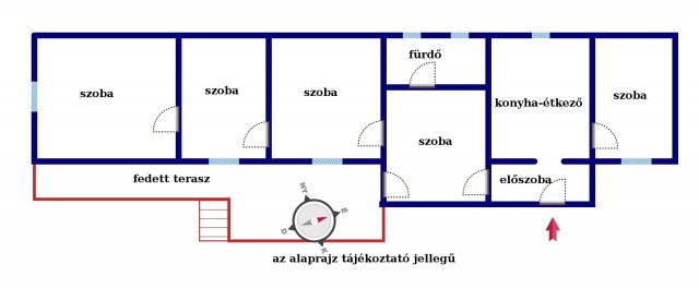 Eladó családi ház, Tóalmáson 47.7 M Ft, 5 szobás