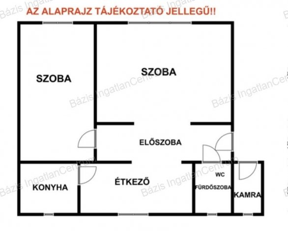 Eladó téglalakás, Harkakötönyön 15.5 M Ft, 2 szobás